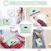 Small Cosmetic Pocket for Women | Waterproof PU Leather Makeup Bag - Cute Versatile Travel Organizer (Green) - Buy Online on GoSupps.com
