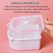 Manicure Spa Tool Set - Nail Soaking Bowl with Triangle Cuticle Peeler & Stainless Steel Pusher (Pink) - Buy Online on GoSupps.com
