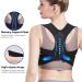 BraceTop Posture Corrector for Men and Women - Pain Relief Back Brace with Adjustable Support - Comfy Shoulder and Neck Brace - Upper Back Straightener for Clavicle and Spine - S/M Size - Buy Online on GoSupps.com