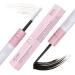 ALLOVE Lash Bond and Seal for Eyelash Extensions Cluster Lash Glue and Sealant for DIY Lash Extensions Strong Hold for 48-72 Hours Waterproof Lash Adhesive for Individual Lashes Bond and Seal 10ml