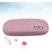 Fabric glasses hard case portable eyeglasses case box (Pink) - Buy Online on GoSupps.com