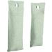 4-Pack Activated Charcoal Deodorizer - Bamboo Air Purifier Bags for Home & Car Odor Elimination - Natural Smell Absorber (Light Green) - Buy Online on GoSupps.com