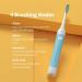 WHITOP CD-11 Sonic Electric Toothbrush | Rechargeable Ultrasonic Toothbrush for Men and Women | 4 Modes, Pressure Sensor, Smart Timer | Wireless Charging | 100 Days Battery Life | Blue - Buy Online on GoSupps.com