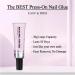 Lulou Magic Solid Nail Glue Kit 3-In-1 Nail Art Kits Solid Nail Glue Gel for Nail Tip Press on Nails Strong Adhesive Solid Nail Tips Gel For Nail Art (1 SET) - Buy Online on GoSupps.com