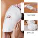 Gatuida Lot de 2 Serviettes Compresses Chaudes R utilisables Visage Serviettes de Soin Visage en Tissu Doux Blanc pour Salon de Beaut et Usage Maison Massage Facial et Vapeur - Buy Online on GoSupps.com
