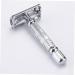 Minkissy Manual Hairdressing Razor for Men - Chrome-Plated Double-Sided Shaver & Holder | Premium Alloy Design | Ideal for Precision Shaving - Buy Online on GoSupps.com