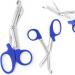 CE Certified Blue 7.5 inch Utility Bandage Tuff Cut Scissor - First Aid Nurse Paramedic Trauma Shears - Buy Online on GoSupps.com