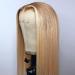 ANDRIA Blonde Lace Front Wig 24 - Heat Resistant Fiber, Natural Straight Ombre Dirty Blonde, Glueless & Colored Synthetic Wig for Women - Buy Online on GoSupps.com