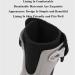 Buy SFKLYU Drop Foot Orthosis Support - Ankle Stabilizer Brace for Sprains & Tendonitis | Breathable & Portable | Ideal for Volleyball & Basketball | Right Size S - Buy Online on GoSupps.com