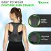 SPIKE Posture Corrector & Tummy Trimmer for Men & Women - Adjustable Back Brace & Shoulder Straightener | International Shipping Available - Buy Online on GoSupps.com