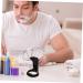Minkissy Men's Brush Holder & Razor Stand | Shaving Tools & Accessories | Plastic Shaving Brush Keeper - Buy Online on GoSupps.com
