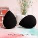 BEAKEY 2Pcs Black Makeup Sponge Set - Latex-free & Vegan for Flawless Foundation & Powder Application - Buy Online on GoSupps.com
