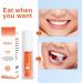 Sensitive Toothpaste Whitening - Orange Teeth Whitening 30ML - Toothpaste Substitute Natural Mouthwash for Elimination Bad Breath Coffee Stains Tea Stains Homraa - Buy Online on GoSupps.com