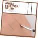 Baluue 8 Pcs Eyebrow Brush Portable Eyeliner Brush Thin Makeup Brush Flat Eyeliner Brush Angled Brush Wood - Buy Online on GoSupps.com