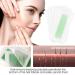 Facial Wax Strips - At-Home Hair Removal Kit with 40 Face Wax Strips for Eyebrows and Lips - Sensitive Skin Friendly - Green - 40 Count - Buy Online on GoSupps.com