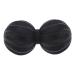 CLISPEED Massage Ball Peanuts Peanut Shoulder Roller Peanut Yoga Roller Deep Scroll Wheel Medium Black