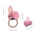 Cute Rabbit Hair Straps & Hairpins Set for Girls | 12-Piece Cartoon Hair Accessories for Toddlers & Children - Buy Online on GoSupps.com