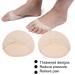 Foot Cushion & Pointe Shoe Toe Pads - 2 Pairs Stress Pain Relief for High Heels | Breathable Forefoot Pads (Skin Color - Buy Online on GoSupps.com