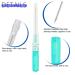 10PCS Mixed Catheter Piercing Needles Set - Stainless Steel Disposable Piercing Needles for Belly, Navel, Lip, Eyebrow, Earrings - 14G, 16G, 18G, 20G, 22G - Buy Online on GoSupps.com