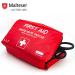 First Aid Bag for Companies & Home | DIN 13157 Certified | Red Association Pocket with Filling | Portable First Aid Kit - Buy Online on GoSupps.com
