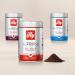 Illy Ground Coffee for Espresso INTENSO - Intense Roast 125g Can (Pack of 2) - Premium Italian Espresso Classico for Perfect Brewing - Buy Online on GoSupps.com