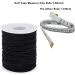 HEMYLU 1.5MM x 50M Black Elastic Cord with Nylon Sleeve - Heavy Duty Elastic String for Crafting & Sewing | 55 Yards - Buy Online on GoSupps.com