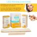 GIGI Waxing Essentials Kit - 100 Wax Applicators & Muslin Strips for Face and Body Hair Removal - Buy Online on GoSupps.com