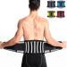 Back Support Lower Back Brace Provides Pain Relief Breathable Lumbar Decompression Support Belt Waist Trainer For Men Women Keeps Your Spine Straight Safe (Color : Black Size : M) lofty ambition Black M - Buy Online on GoSupps.com