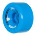 Riedell Sonar Wheels - Zen - Quad Roller Skate Wheels - 4 Pack of 32mm x 62mm 85A Wheels Blue