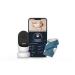 Owlet Dream Duo 2 Smart Baby Monitor - HD Video Baby Monitor with 2nd Generation Camera & Dream Sock: Only Baby Monitor to Track Heart Rate & Average Oxygen as Sleep Quality Indicators Bedtime Blue