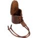 Hide & Drink Leather Archery Thumb Protector Mongolian Finger Guard for Recurve Bow - Handmade, Bourbon Brown - 101 Year Warranty - Buy Online on GoSupps.com