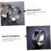ABAODAM 2 STK Sensitive Couple Ring - Modern Men's Jewelry Stylish Cock Ring Delicate Temperature Lover's Ring - Adjustable Sizes (1.74x1.74cm) - Perfect Gift for Him - Buy Online on GoSupps.com