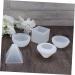STOBOK 12 Pcs Soap Molds Silicone Square Mold Silicone Molds Jewelry Coaster Mold Silicone Casting Mold Dolls Heads for Crafts Diamond Resin Mold Resin Molds White Crystal Suite Whitex3pcs Mx3pcs - Buy Online on GoSupps.com