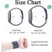 Wepro Replacement Bands Compatible with Fitbit Versa SmartWatch Versa 2 and Versa Lite SE Sports Watch Band for Women Men Small Large BlueGray Small 5.5-7.2 - Buy Online on GoSupps.com