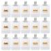 SMMUSEN Travel Size Refillable Empty Squeeze Pouch Portable TSA Approved Empty Cosmetic Pouch Bag Leakproof Stand Up Spout Bags Containers Foldable for Toiletries Lotion Shampoo Clear 50 Travel