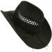 MG Women's Black Straw Outback Toyo Cowboy Hat - Stylish & Sun-Protective - Buy Online on GoSupps.com