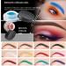 4 PCS 4D Hair Stroke Brow Stamp & Brush Set - Multifunction Ultra-thin Angled Eyebrow Makeup Brushes - Buy Online on GoSupps.com