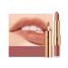 KUAILEGO ROSE GOLD 2 In 1 Matte Lipstick & Liquid Lipstick Full Color Lip Gloss Matte Finish Nude Long Wear Waterproof Velvet Lipstick (03)