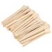 100pcs Disposable Wax Spatulas Wooden Sticks Wooden Hair Removal Applicator Wax Stick Cosmetic Spatula For Hair Removal