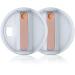 40oz Tumbler Lid for Stanley Spill Proof Splash Resistant Tumbler Covers Replacement cover for Stanley Cup Accessory(2 pack) (40oz Pink) 40oz Pink