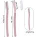 12 Pcs Dermaplaning Blades for Women - Facial Hair Remover and Eyebrow Shaper (Pink, Blue, Green) - Buy Online on GoSupps.com