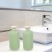 minkissy 3pcs Flip Cap Shampoo Bottles Empty Sub Package Squeeze Bottles Shower Gel Bottle Refillable Containers for Shampoo Lotions Cream Wash Conditioner Green 14.1x6.5cm - Buy Online on GoSupps.com