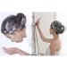 Buy 100 PCs Disposable Shower Hoods | Thick Waterproof Plastic Hair Caps for Spa Home & Salon Use - Buy Online on GoSupps.com