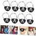 Buy Toyvian 12pcs Pirate Eye Patches - Skull Pattern Halloween Eye Masks & Blindfolds for Party Decor - Buy Online on GoSupps.com