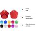 Personalized Dog Paw Brand for Small to Medium Dogs & Cats - Ibera Gifts Engraved Name Collar & Pendant (Red) - Buy Online on GoSupps.com