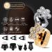 Head Shavers for Bald Men - 6 in 1 Waterproof Electric Razor & Clipper - Rechargeable Trimmer with LCD Display (Golden - Buy Online on GoSupps.com