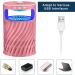 Mosquito Zapper Outdoor USB Electric Photocatalytic Repellent Bionic Trapping Light Physical Mosquito Traps Pink - Buy Online on GoSupps.com