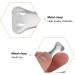 100pcs Four Teeth Butterfly Buckle - Metal Bandage Clasp & Accessories for Secure Bandaging | Durable & Replaceable Aluminum Clips - Buy Online on GoSupps.com