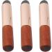 3Pcs Silicone Lip Brush Applicator Set | Soft Round Head Makeup Tool - Buy Online on GoSupps.com