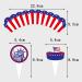 48pcs 4th Of July Cupcake Toppers Wrappers Independence Day Cupcake Toppers Firework Star USA Patriotic Cupcake Picks Patriotic Party Supplies Cake Decorations - Buy Online on GoSupps.com